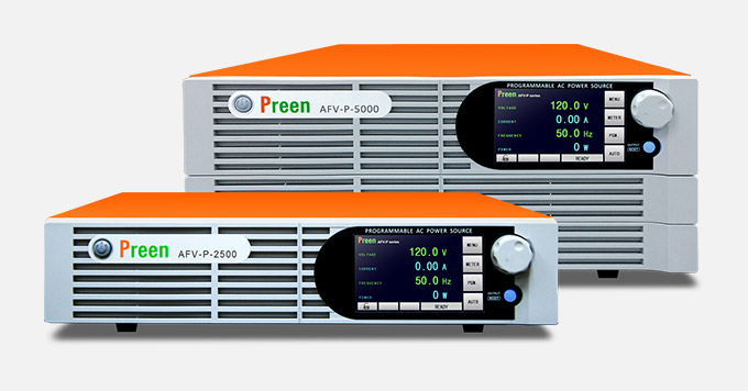 High Performance Programmable AC Power Source (AFV-P Series)